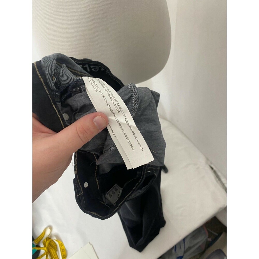 Zara Z1975 Zara Z1975 Women’s Straight Leg Black Twill Denim Five Pocket size 10 - Picture 10 of 10